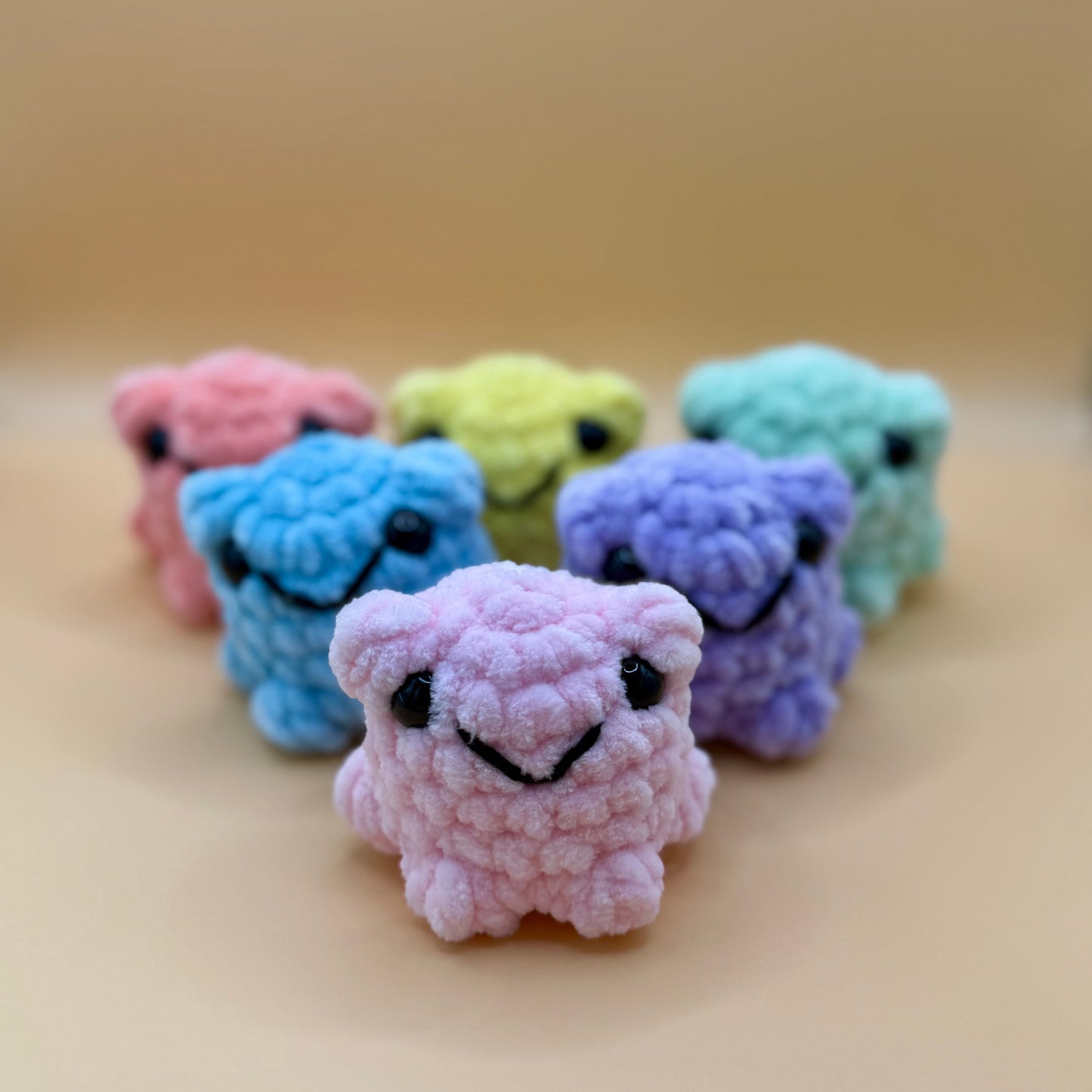 Crochet Pocket Frogs