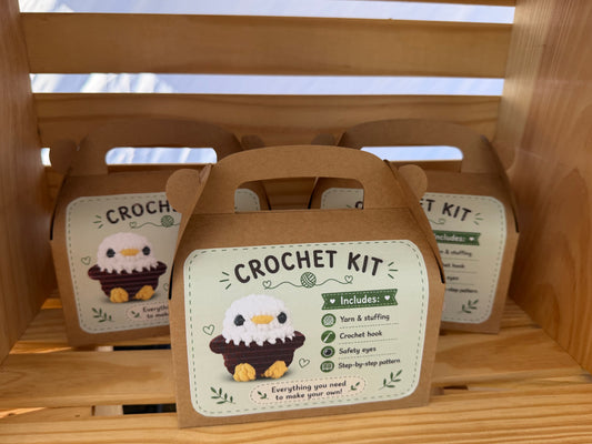Crochet Bald Eagle kit