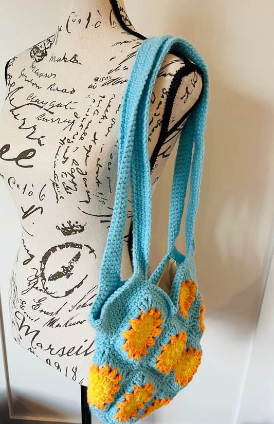 ☀️ Crochet Sunshine Tote Bag ☀️