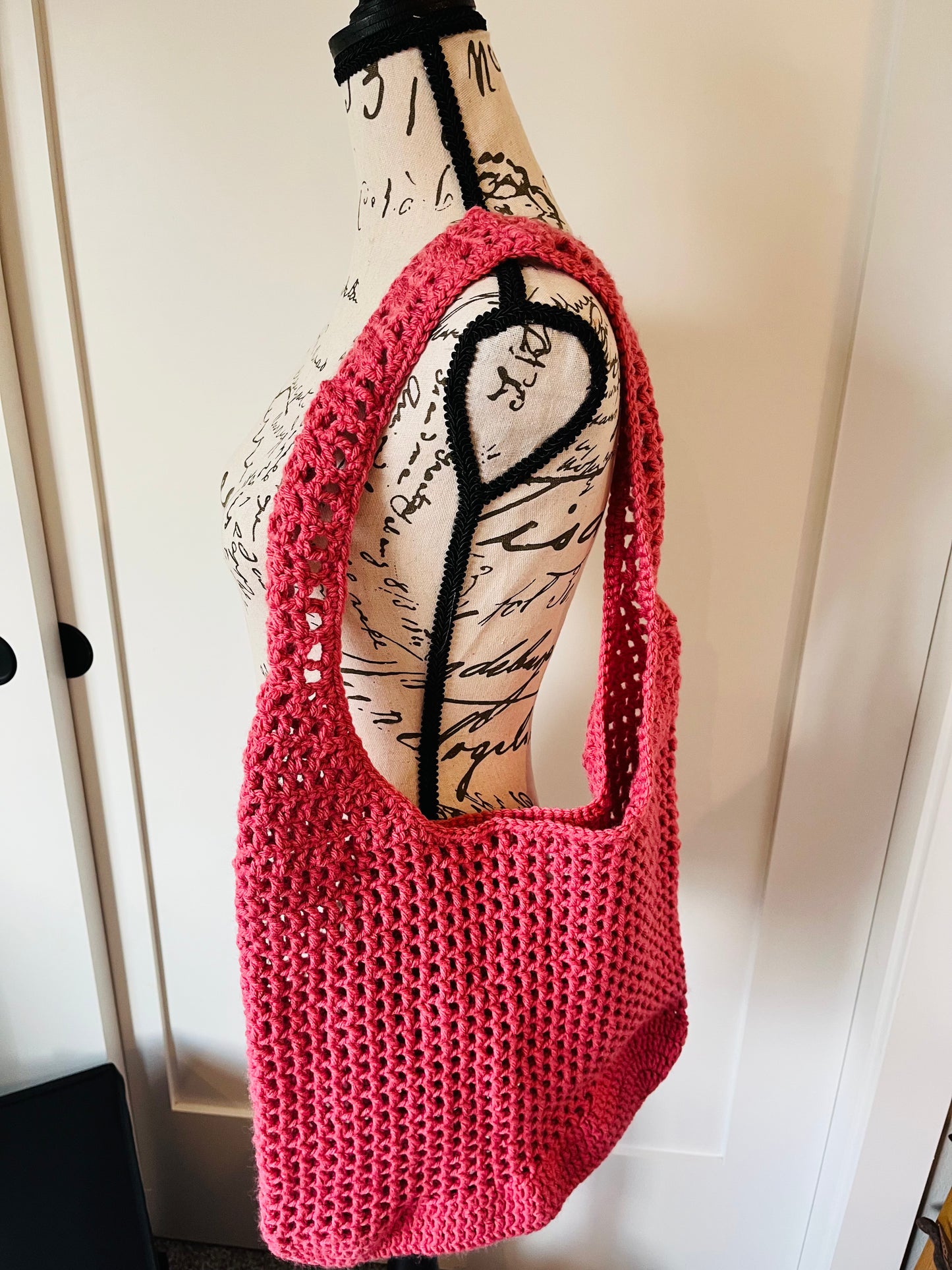 Crochet Mesh Tote Bag
