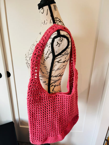 Crochet Mesh Tote Bag