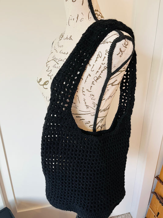 Crochet Mesh Tote Bag