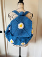 Crochet Daisy Backpack