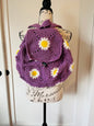 Crochet Daisy Backpack