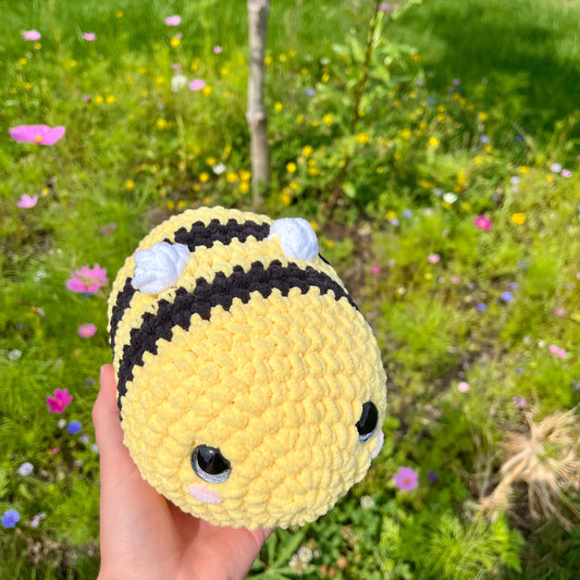 Crochet Plushie Bee